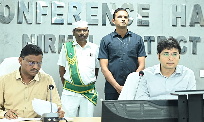 Nirmal Collector | ప్రభుత్వ బడుల్లో విద్యార్థుల డ్రపౌట్ లేకుండా చూడాలి 2 Bhavesh Mishra Reviews School Education3 1