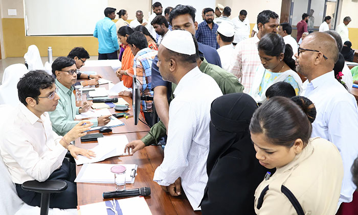 Prajavani | ప్రజావాణి దరఖాస్తులను వెంట వెంటనే పరిష్కరించాలి 7 Bhavesh Mishra directs prompt resolution of Prajavani applications0