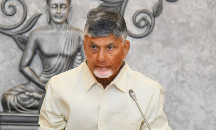 Andhra Pradesh Chief Minister Chandrababu Naidu chairs a Cabinet meeting discussing social media misinformation and measures to address cyber-related offences.