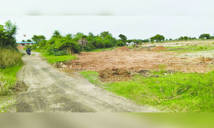 Edulla Vagu encroachment in Nandigama