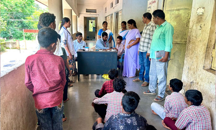 Health Camps Government Hostels Venkatapuram Students