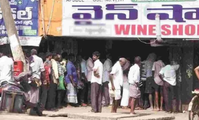 Filthy restrooms and poor sanitation at wine shops in Kalwakurthy have prompted residents to demand immediate action from authorities.