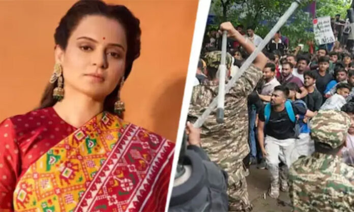 Kangana Ranaut faces criticism after her remarks on NEET protests sparked widespread reactions on social media and from political leaders.