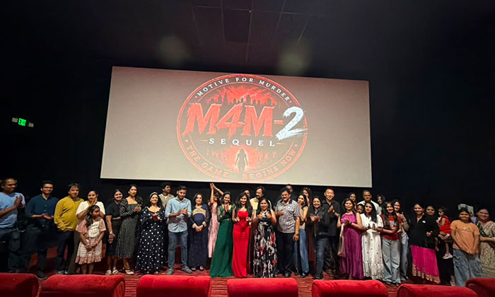 'M4M-2' | శాన్ఫ్రాన్సిస్కోలో 'M4M-2' సీక్వెల్ను ప్రకటించిన మూవీ టీమ్ 3 M4M 2 Official Announcement5