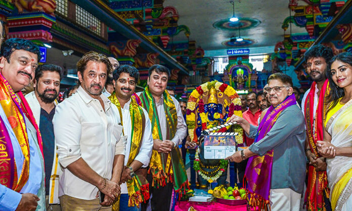 Action King Arjun Sarja joins the cast of Polimera 3 as the horror-thriller franchise is launched with a grand pooja ceremony.
