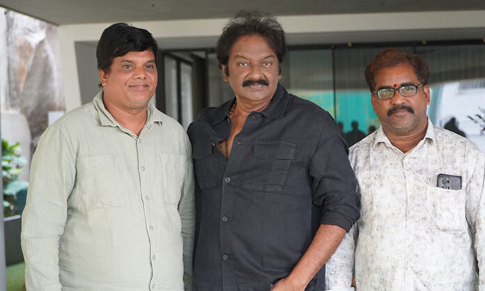 Director V.V. Vinayak launches the romantic song Manasa Manasa from the upcoming Telugu film Ade Neevu Ade Nenu.