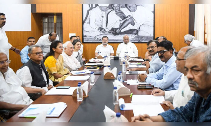 Opposition parties boycott the all-party meeting over the invitation extended to the Nationalist Citizens Party of India.