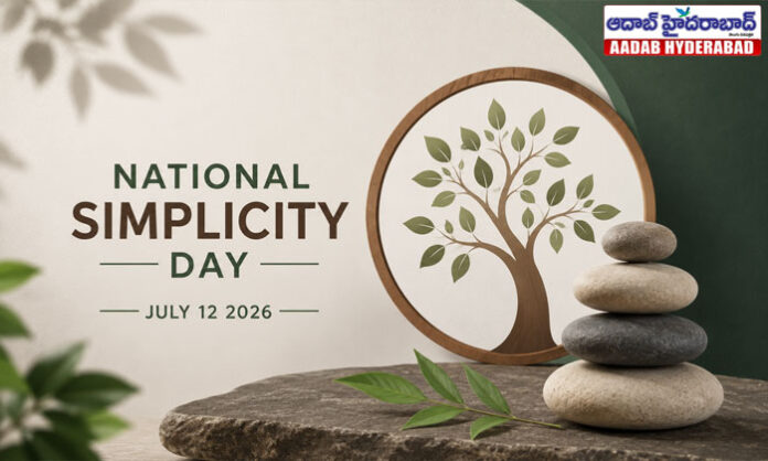 National Simplicity Day observed on July 12 celebrates Henry David Thoreau's philosophy of simple living, mindfulness, and inner peace.
