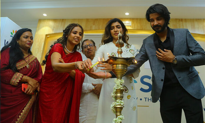 Manchu Lakshmi inaugurates WISH Wellington International School Hyderabad during the official launch event.