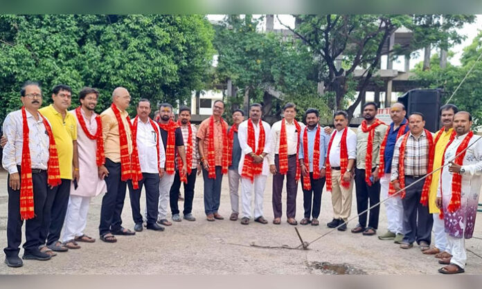 Lawyers, court staff, and devotees participate in Bonalu celebrations at the Nampally Metropolitan Criminal Court, offering special prayers to the Goddess.