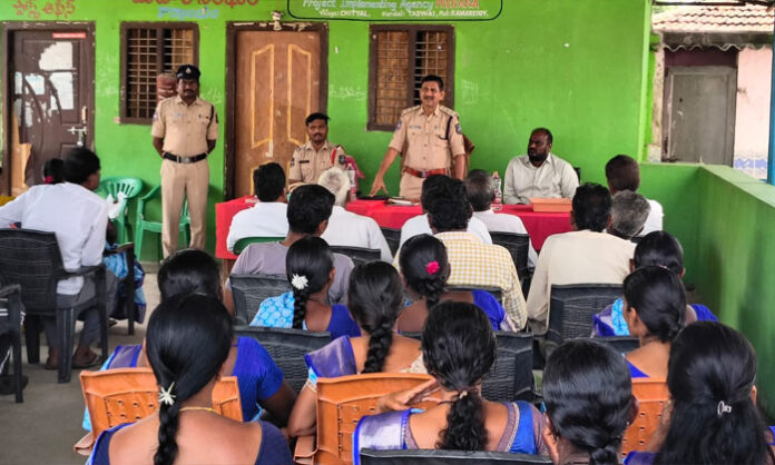 Yellareddy DSP Srinivas Rao urges villages to install CCTV cameras for crime prevention