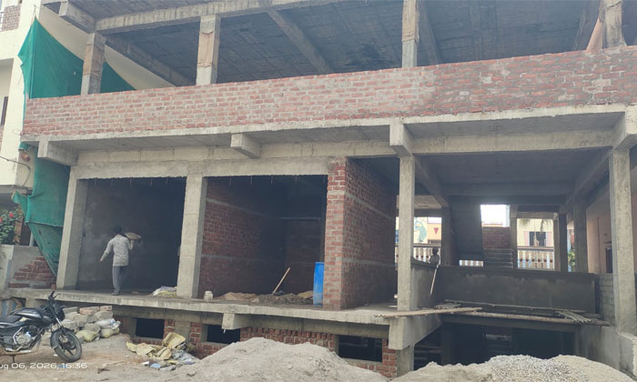 Jawaharnagar illegal commercial building construction0