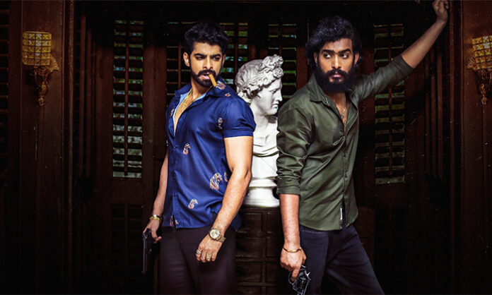 Dikshith Shetty and Shashi Odela in the newly released 'Nuvve Thopu' song from KJQ (King - Jacky - Queen).