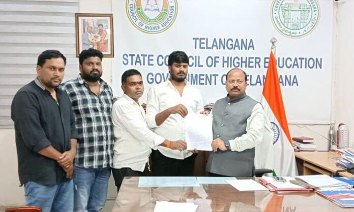 NISU leaders submit representation seeking action against MVSR Engineering College over B-Category seat allocation