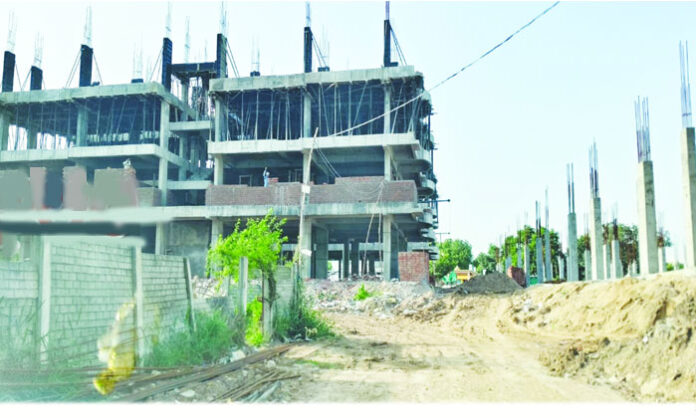 Building permit controversy over five residential projects in Survey Number 32 at Maisammaguda