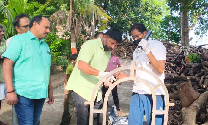 Theft | మల్లన్న గుట్ట హరిహర క్షేత్రంలో భారీ చోరీ. 3 Mallanna Gutta Harihara Kshetram Temple Theft Nirmal5 1