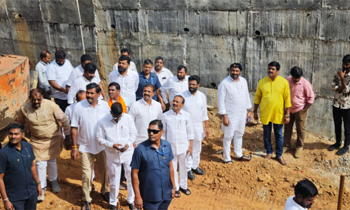 MP Etela Rajender inspects railway stations and RUBs in Medchal constituency