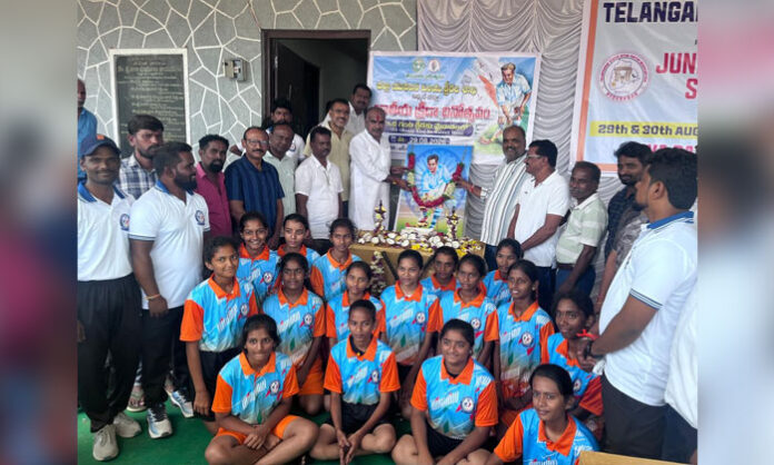 National Sports Day celebrations in Nirmal commemorating Major Dhyan Chand’s birth anniversary