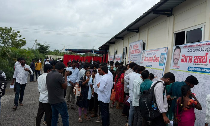 Over 7000 unemployed youth participate in Yellareddy job mela6