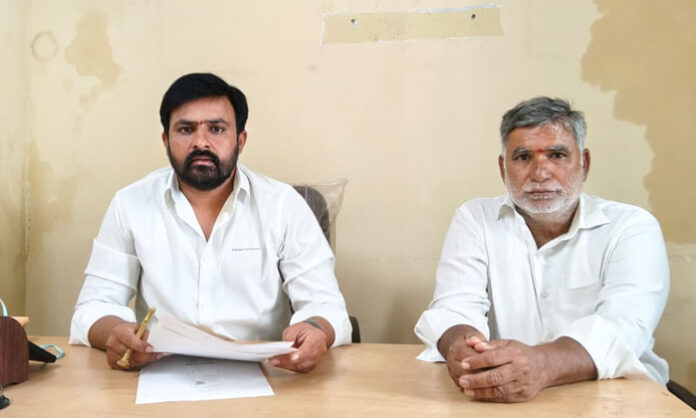 Tadwai Single Window Chairman Kapil Reddy demands democratic elections for PACS governing bodies