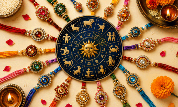 Rakhi colors recommended for brothers according to their zodiac signs on Raksha Bandhan