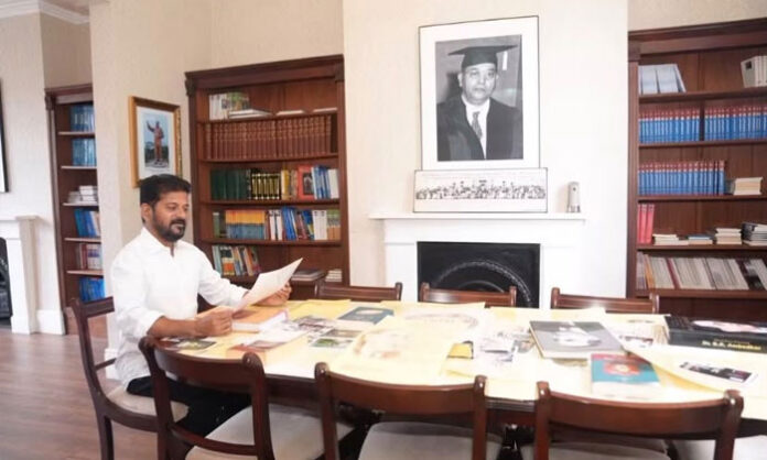 Chief Minister A Revanth Reddy visits Dr BR Ambedkar’s historic London residence at 10 King Henry Road