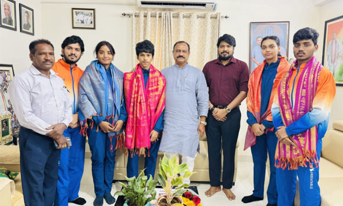 Four Telangana karate athletes selected for the 2026 AKF Asian Karate Championship in Jordan