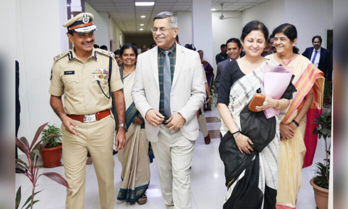 Telangana High Court Chief Justice Aparesh Kumar Singh addresses conference on digital implementation of new criminal laws
