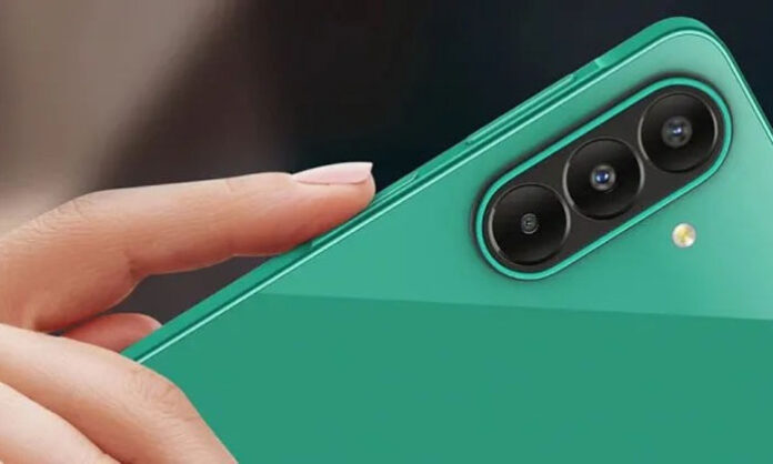 Samsung Galaxy F70 Pro 5G smartphone featuring a 6.7-inch Super AMOLED display, Snapdragon 6 Gen 3 processor, and 6,000mAh battery.