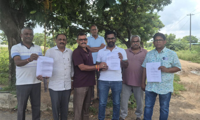 AG Colony residents raise concerns over road damage, drainage issues and 11kV power line safety