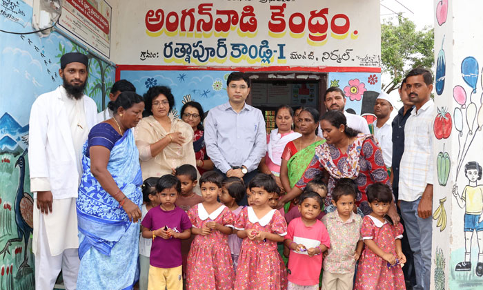 Anganwadi child development and nutrition