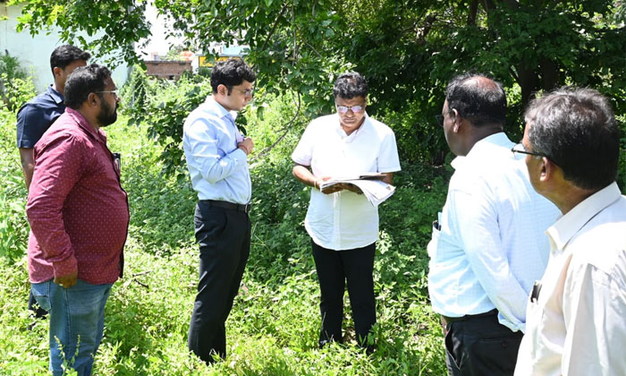 Bhavesh Mishra Inspects Electrical Substation Site3