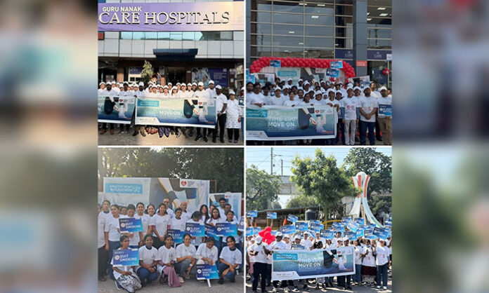 CARE Hospitals World Heart Day heart health awareness walk