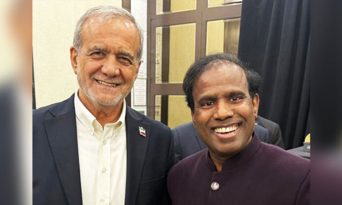 Dr. K.A. Paul's 63rd birthday celebrations at the Capital Hilton in Washington, D.C., held alongside the Global Peace and Economic Summit.