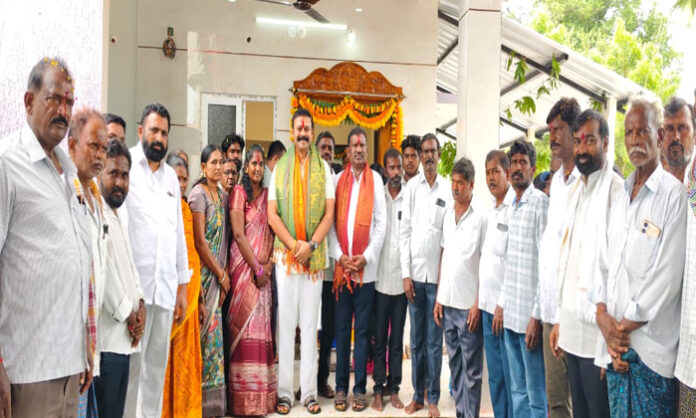 Indiramma illu inaugurated for eligible poor families in Suryapet