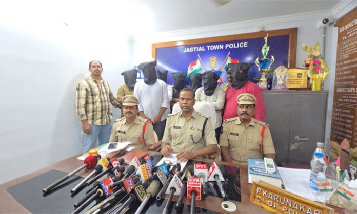 Jagtial police arrest seven accused in missing person case linked to crypto and financial dispute