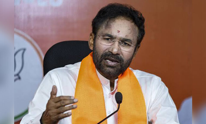 Kishan Reddy speaks about arrests of Bhagyanagar Ganesh Utsav Samiti leaders and immersion arrangements