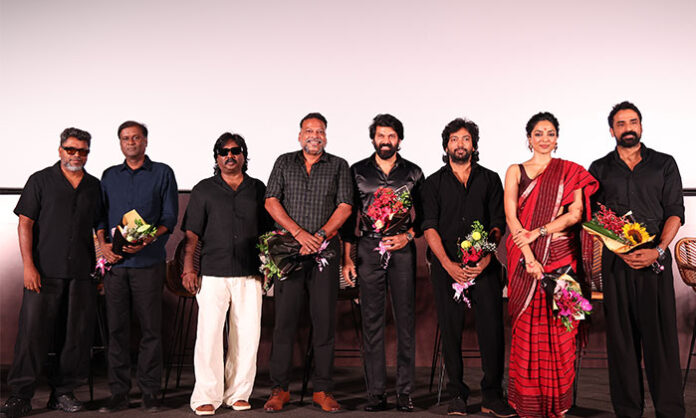 Pa Ranjith's Vettuvam first look poster and World of Vettuvam video featuring Arya and Sobhita Dhulipala