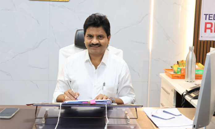 Rathod Ramesh assumes charge as In-charge Additional Collector Revenue of Nirmal district