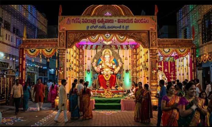 Concerns raised over behavior and loss of devotion at Vinayaka pandals in Sadashivpet