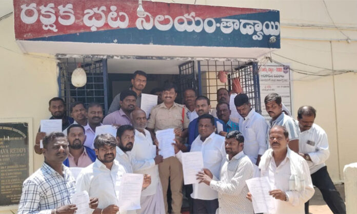 Tadwai Ambedkar Association leaders file complaint demanding Hamara Prasad’s arrest
