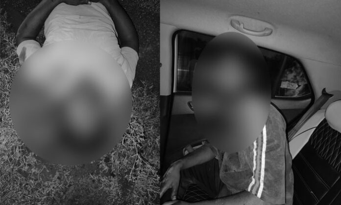 Two injured after a head-on bike collision near Tadwai Gurukul school