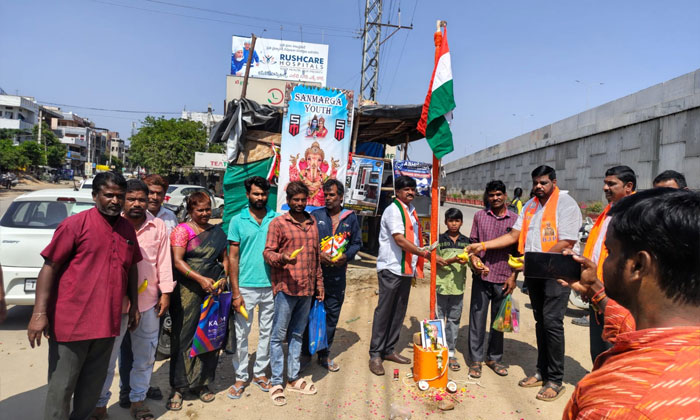 Telangana Liberation Day Celebrations in Pedda Amberpet2