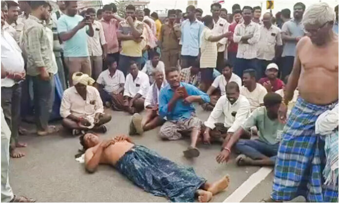 Telangana farmers protest over power cuts and agricultural electricity supply issues