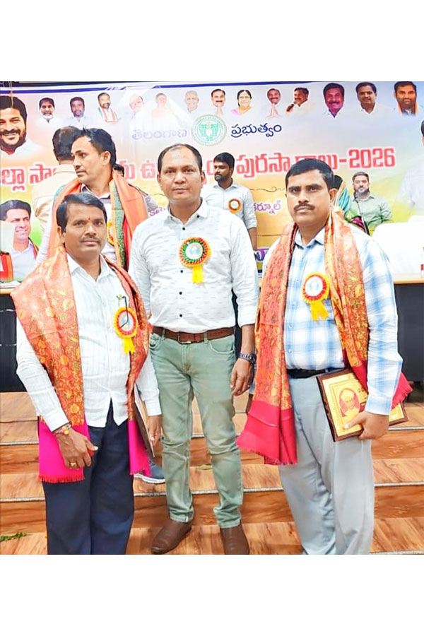 Urkonda Best MEO and Best Teacher awards2