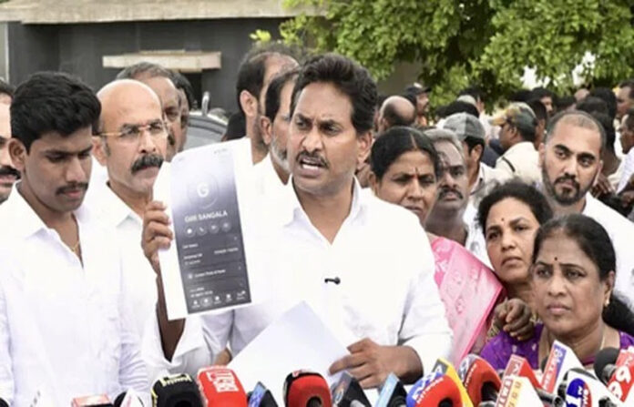 YS Jagan criticizes Nara Lokesh over Andhra Pradesh literacy rate claims
