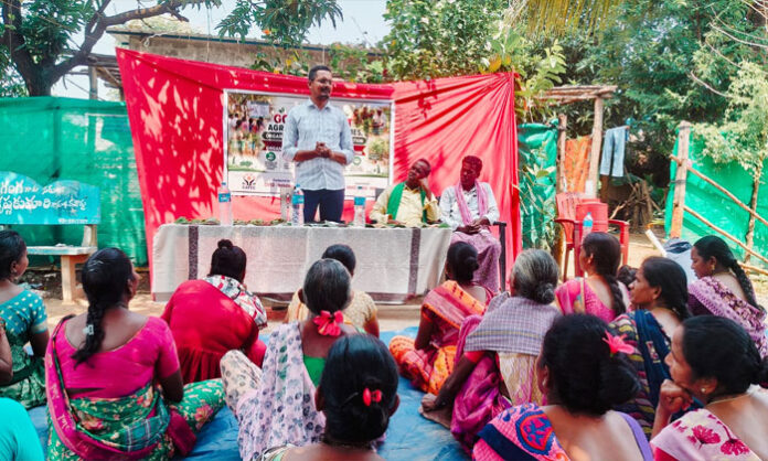 COFED organizes free agricultural and organic farming training program in Ramanjapuram village