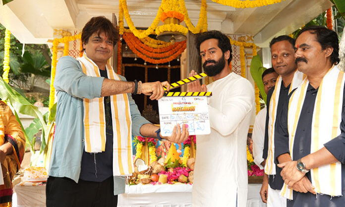 YouTube sensation Ajay, popularly known as Aye Jude, begins his new film with a pooja ceremony at Ramanaidu Studios.