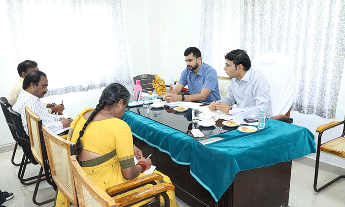 Bhavesh Mishra Reviews Godavari Pushkaralu Works in Basara 9