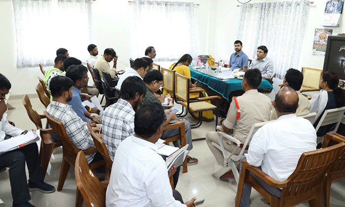 Bhavesh Mishra Reviews Godavari Pushkaralu Works in Basara2 1